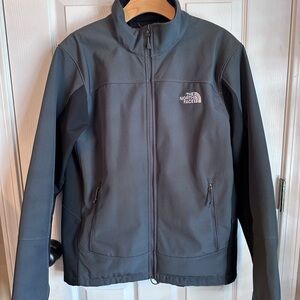 The North Face Charcoal Softshell Jacket